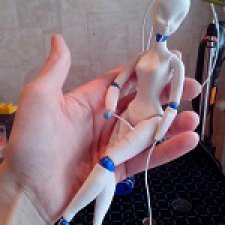 Мои попытки создать свою шарнирную куклу. Часть 5