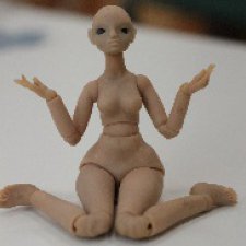 Первая шарнирная куколка, созданная моими руками - Лилит