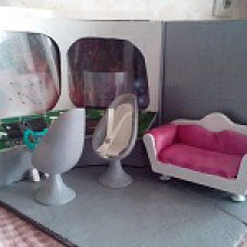 Пультогостиная "Космического мозгоеда". Инсталляция к Салону кукол на Тишинке