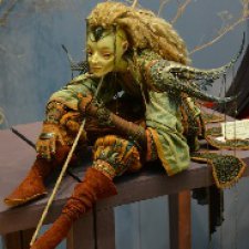 "Искусство Куклы 2017" через объектив фотоаппарата моей дочери. Часть 3.