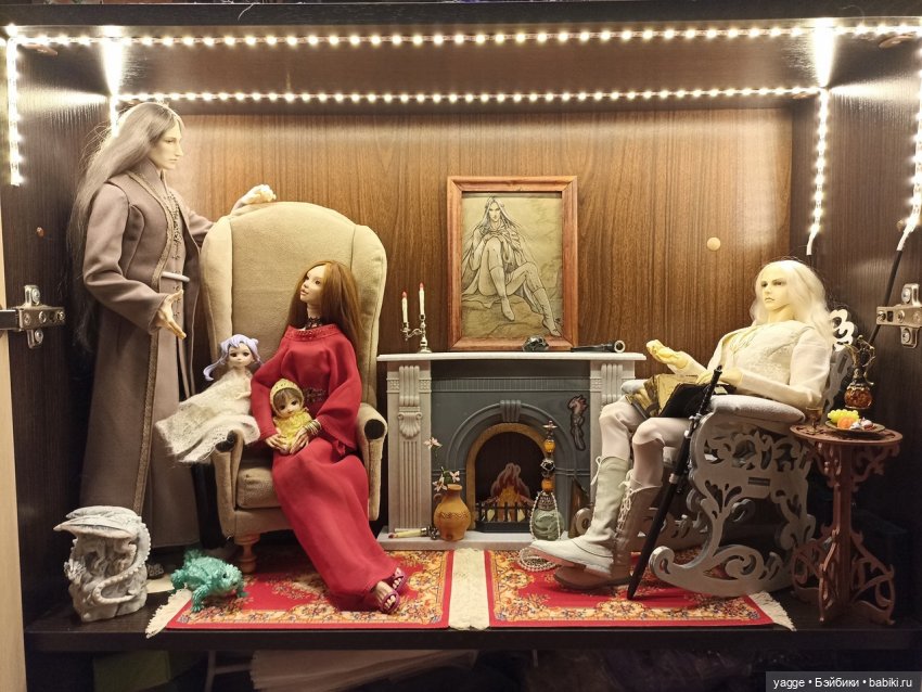 Кукольный шкаф — Авторские куклы BJD (БЖД) у нас дома: фото (фото 7)