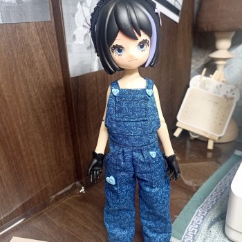 Операция "Гардероб для чайной зайки" - комбинезон