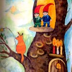 Роспись окна в детской комнате