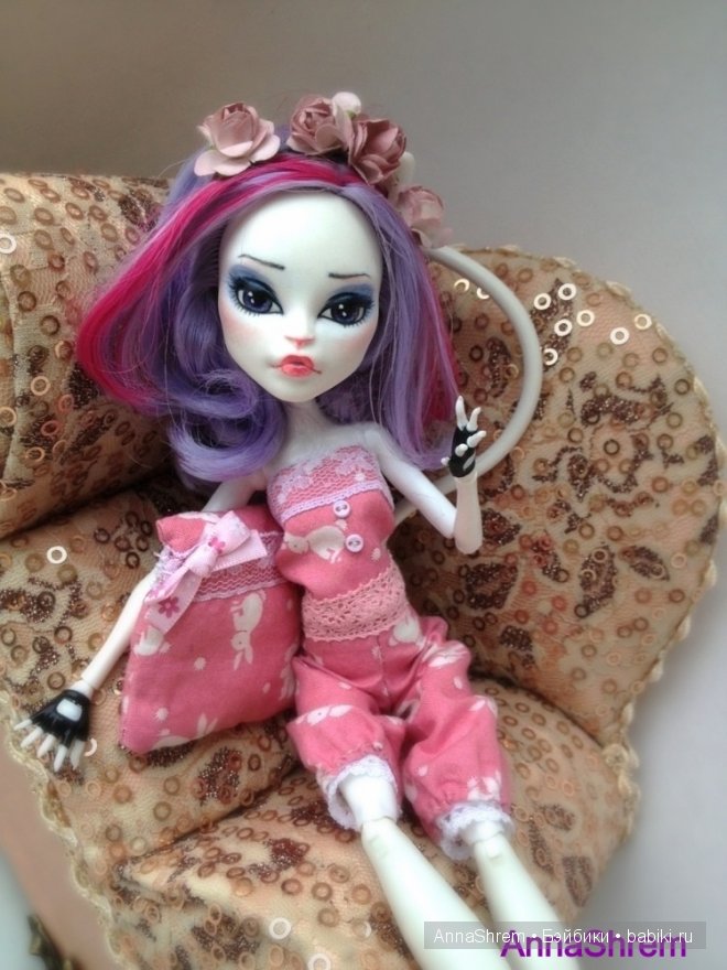 Клео, Катрин, Спектра новые образы кукол Монстер Хай, ООАК