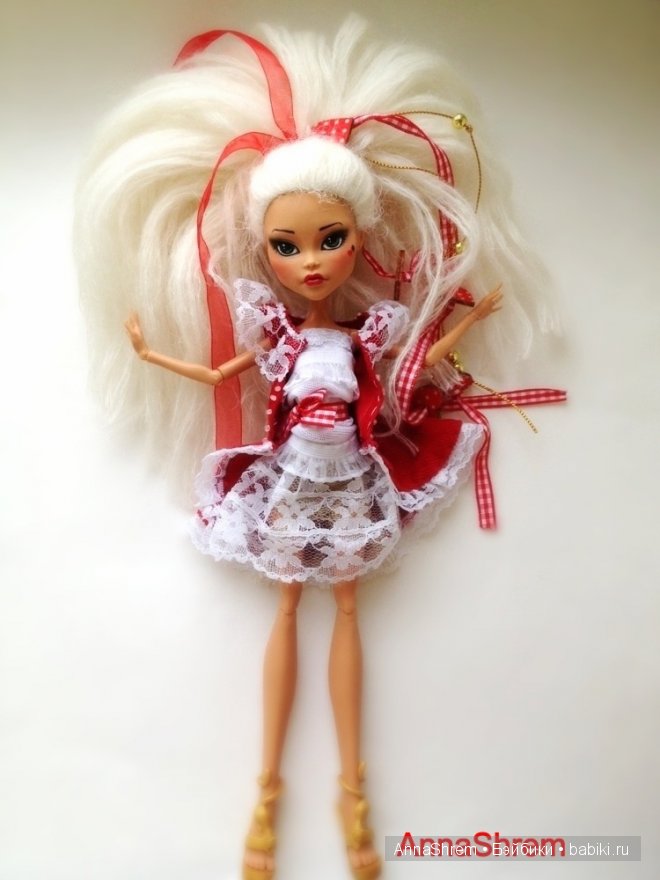 Клео, Катрин, Спектра новые образы кукол Монстер Хай, ООАК (фото 4)