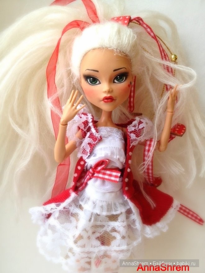 Клео, Катрин, Спектра новые образы кукол Монстер Хай, ООАК (фото 5)