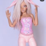 Продам тело зайки FairyLine Minifee momo bunny pink body