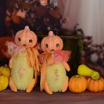 Игрушки тыковки на Halloween