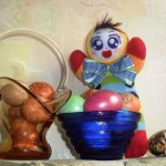 Я и мой малыш Смайлик поздравляем всех с Пасхой! Авторская игрушка своими руками