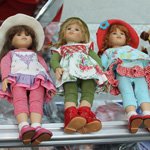 Наисвежайшие плюшечки. Коллекция кукол Heidi Plusczok 2016 года на выставке "Искусство куклы 2015" в Москве
