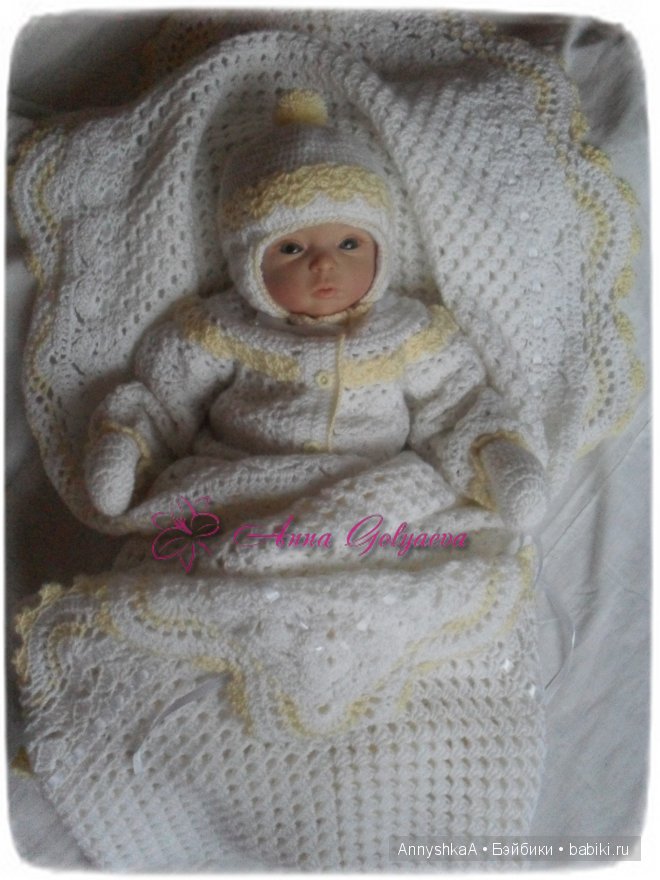 Вот и пледик для куклы готов | Бэйбики Вот и пледик для куклы готов (фото 8)
