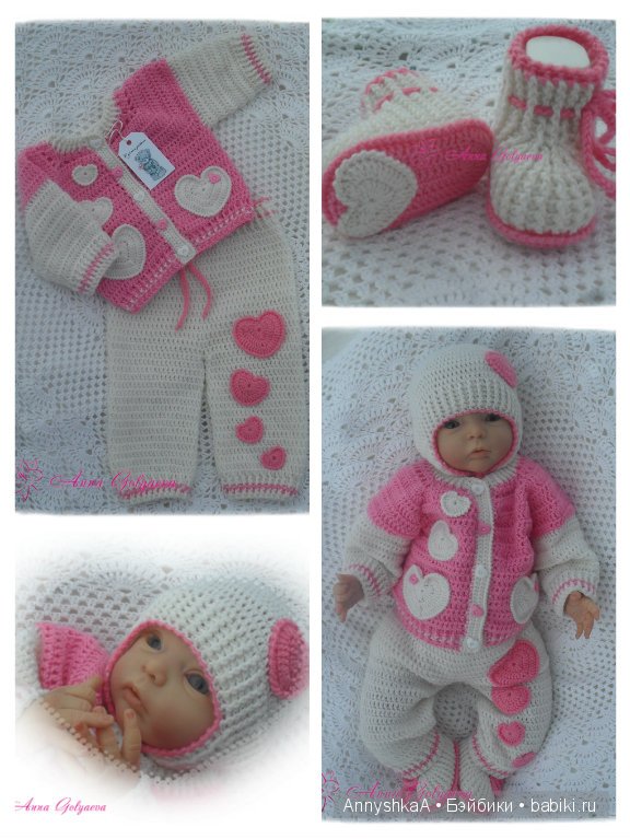 Костюм "Сердечки для малышки" (фото 8)