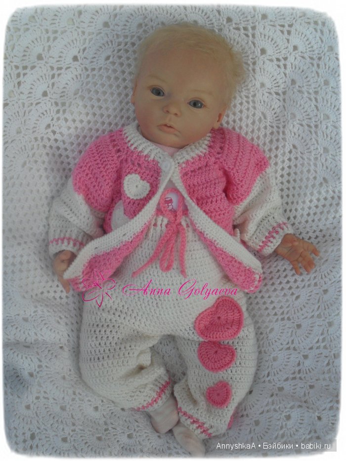 Костюм "Сердечки для малышки"