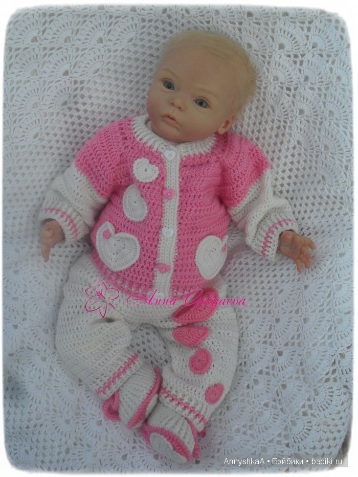 Костюм "Сердечки для малышки" (фото 3)