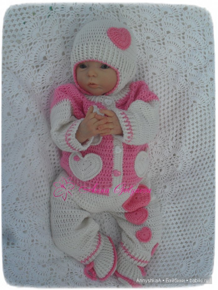 Костюм "Сердечки для малышки" (фото 4)