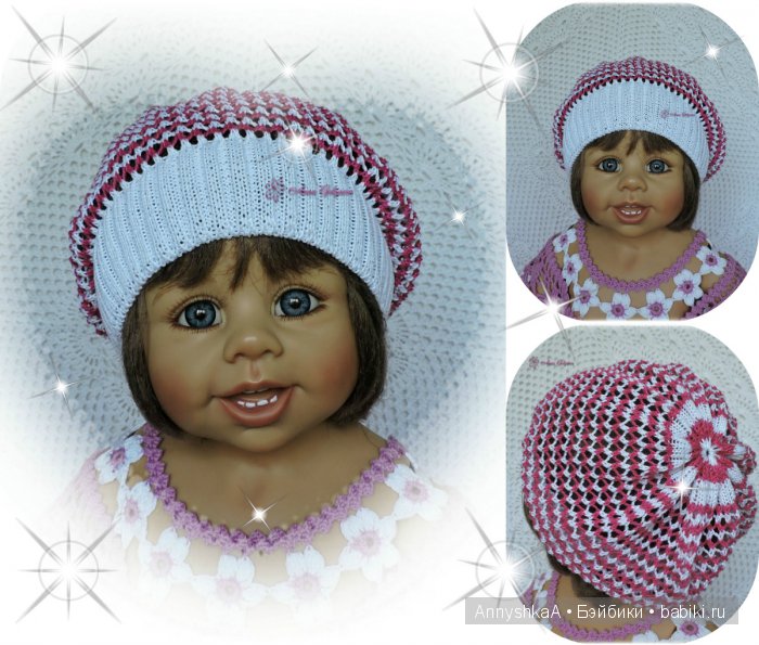 Мои летние ажурные шапульки