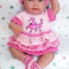 Нарядный комплект "Пудель и зефирка"