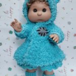 Костюм "Мишка Тедди в голубом"