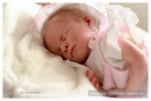 Эль... моя милая Эль... Кукла реборн из молда Чарли