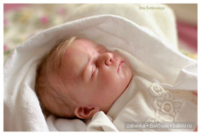 Эль... моя милая Эль... Кукла реборн из молда Чарли (фото 2)