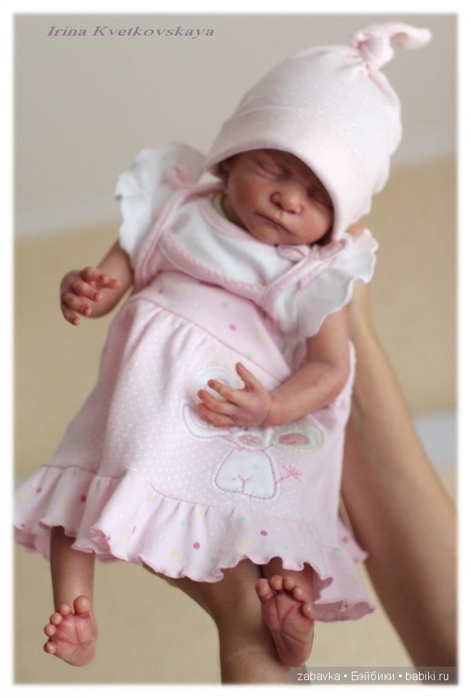 Эль... моя милая Эль... Кукла реборн из молда Чарли