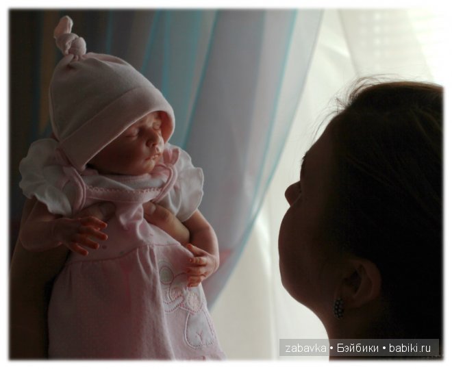 Эль... моя милая Эль... Кукла реборн из молда Чарли