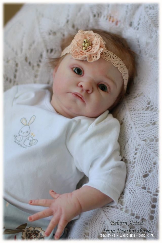 Крошка Сьюлин. Реалистичные куклы реборн Ирины Кветковской (фото 2)