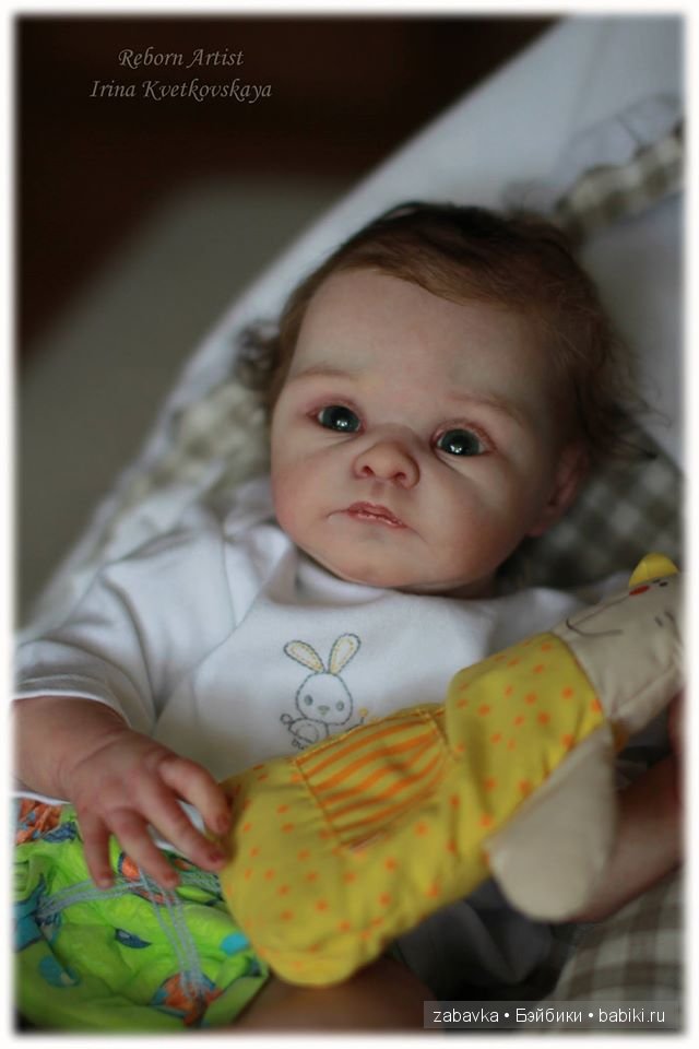 Крошка Сьюлин. Реалистичные куклы реборн Ирины Кветковской (фото 7)