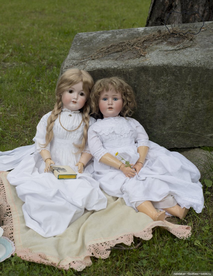 Пикник — Антикварные куклы Kestner (Кестнер) JDK: Хильда (фото 2)