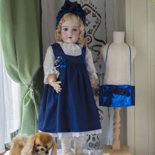 Блузка и сарафан для большой куклы