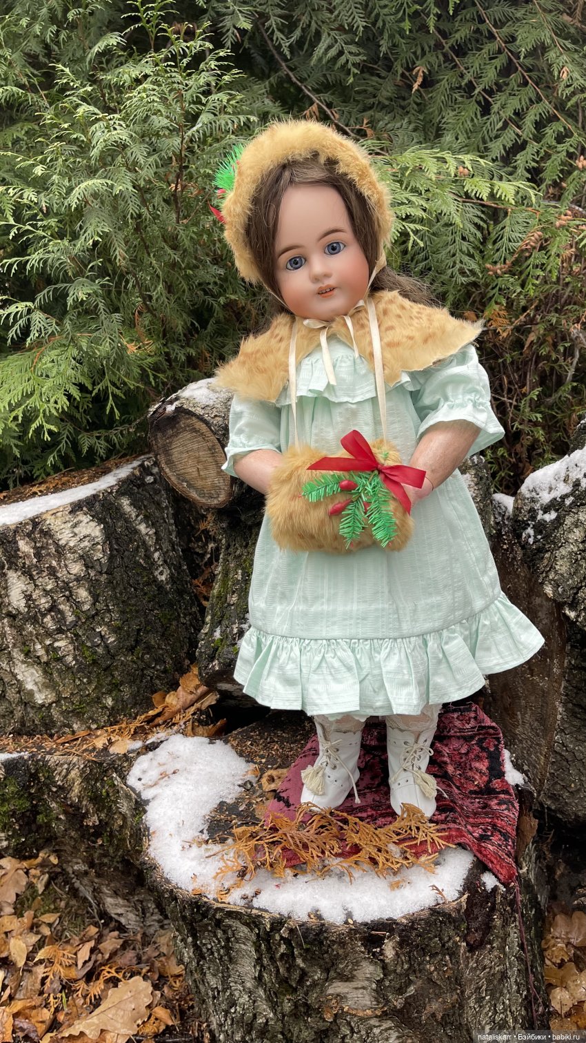 Готовимся к зиме — Редкие антикварные куклы и реплики: воск (фото 3)