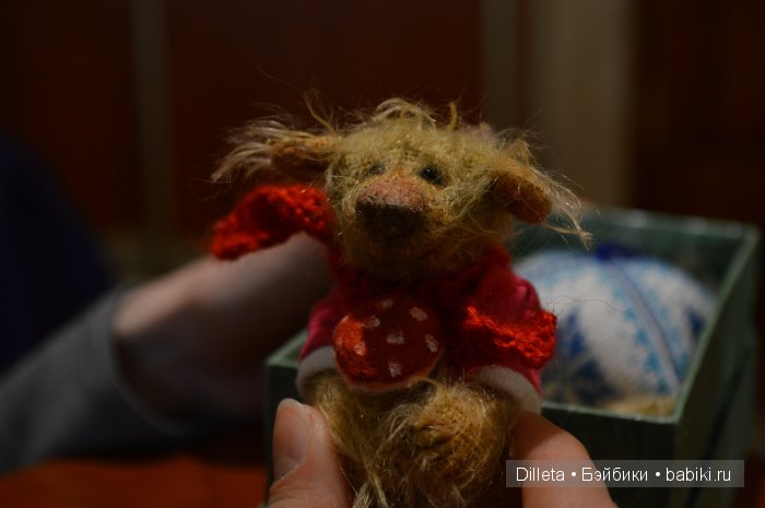 Мишка Зак — Домашние фото авторских игрушек: Тедди