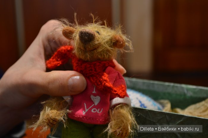 Мишка Зак — Домашние фото авторских игрушек: Тедди