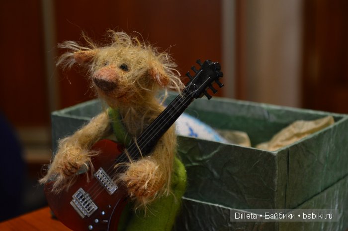 Мишка Зак — Домашние фото авторских игрушек: Тедди