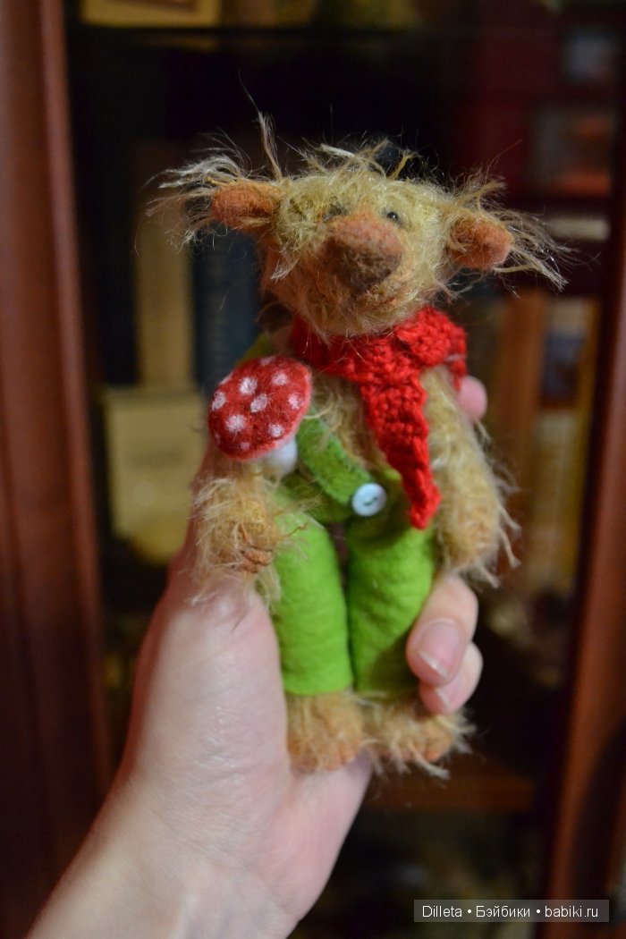 Мишка Зак — Домашние фото авторских игрушек: Тедди