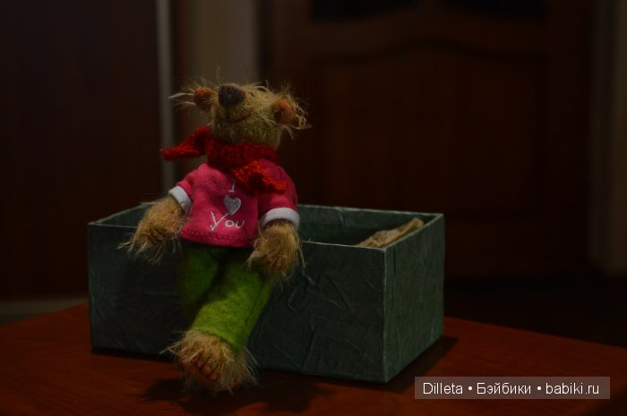 Мишка Зак — Домашние фото авторских игрушек: Тедди