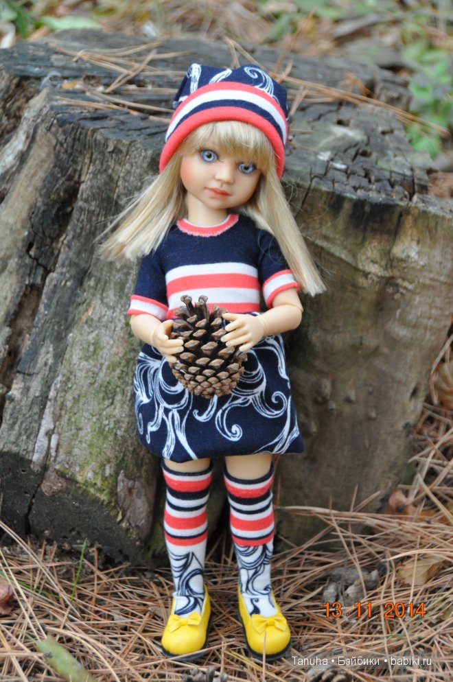 Ну вот и первое платье — Одежда и обувь для кукол BJD (БЖД): 1/3 (фото 6)