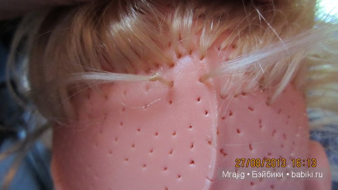 Вытаскиваем прядь