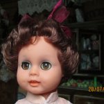 Перепрошивка волос куклам