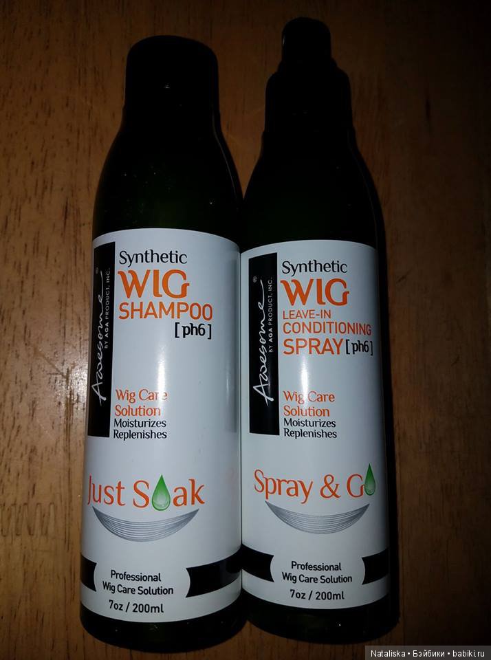 Моем волосы куклы