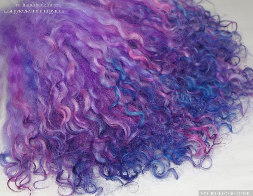 Как овечья шерсть становится волосами для кукол