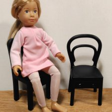 Стулья Икеа, прмерка с Верой Крузелинг