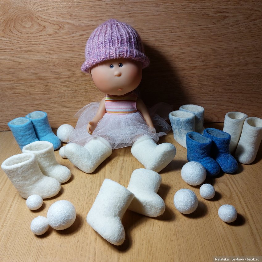 мелковаленки, кукловаленки, валенки Мия D'Onil