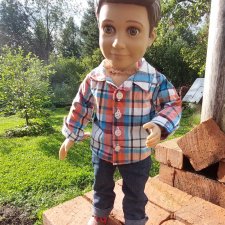 шарнирный мальчик Мэйсон Boy Story Action Doll Mason