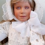 Фарфоровая кукла от Памеллы Эрф. 80 см