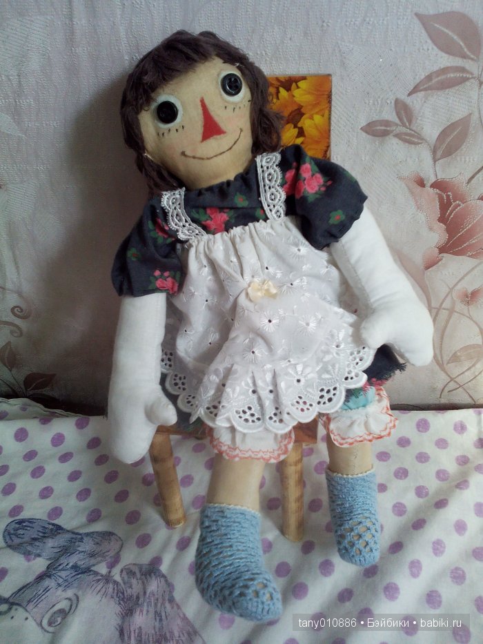 Моя тряпичная Энн | Бэйбики Моя тряпичная Энн — Авторские текстильные куклы: Вальдорфские (фото 4)