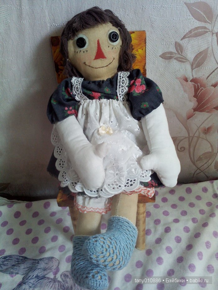 Моя тряпичная Энн | Бэйбики Моя тряпичная Энн — Авторские текстильные куклы: Вальдорфские (фото 5)