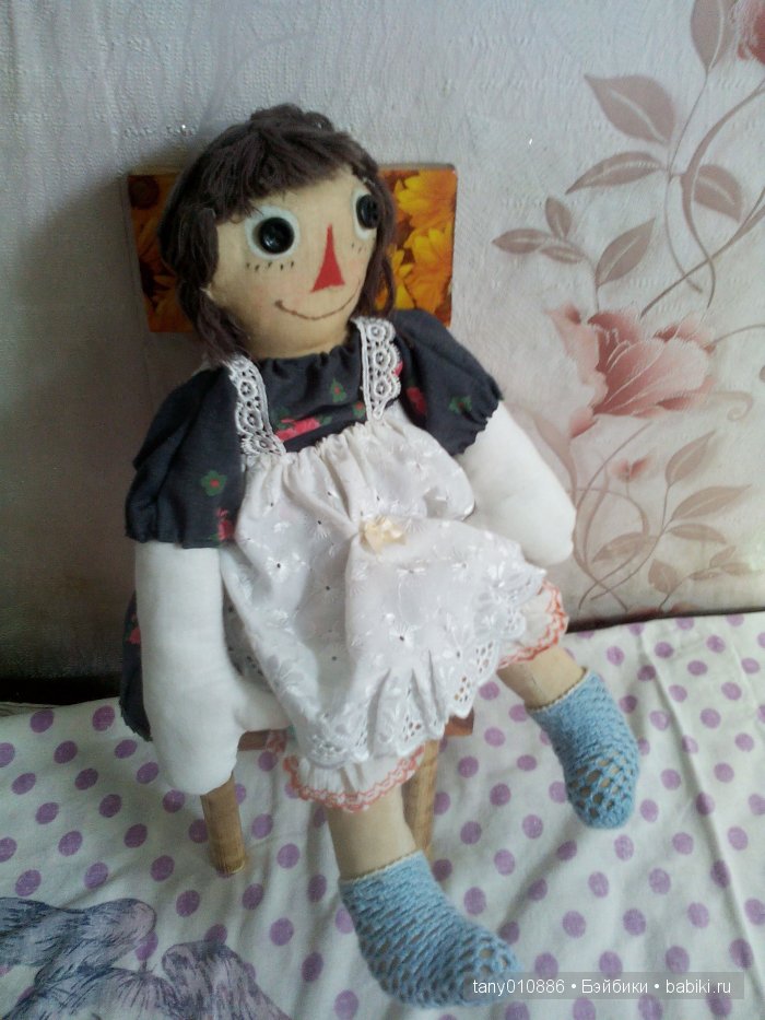 Моя тряпичная Энн | Бэйбики Моя тряпичная Энн — Авторские текстильные куклы: Вальдорфские (фото 6)