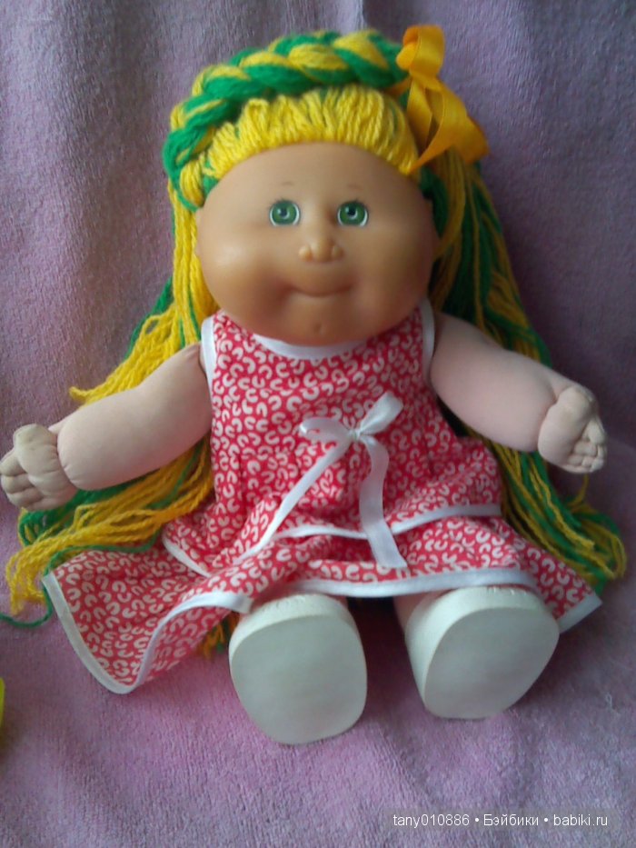 Капустный найденыш — Реставрация и преображение кукол: ремонт (фото 7)