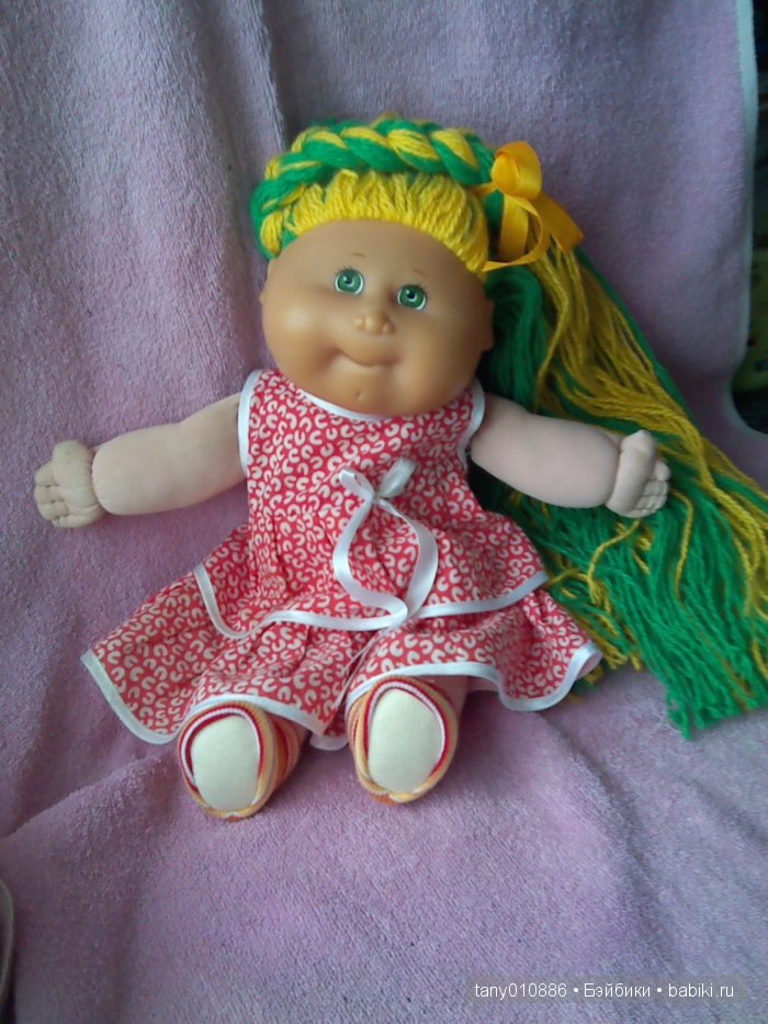 Капустный найденыш — Реставрация и преображение кукол: ремонт (фото 4)